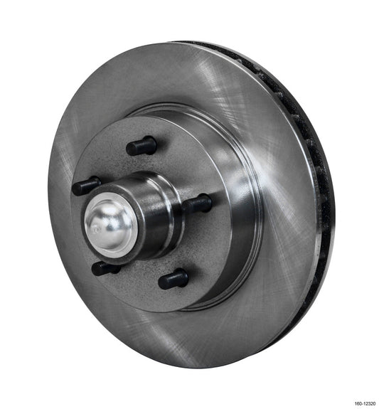 Wilwood Rotor-Vented w/ Hub & Studs 11.88. x 1.29 - 5 on 5.00in 41-56 Buick