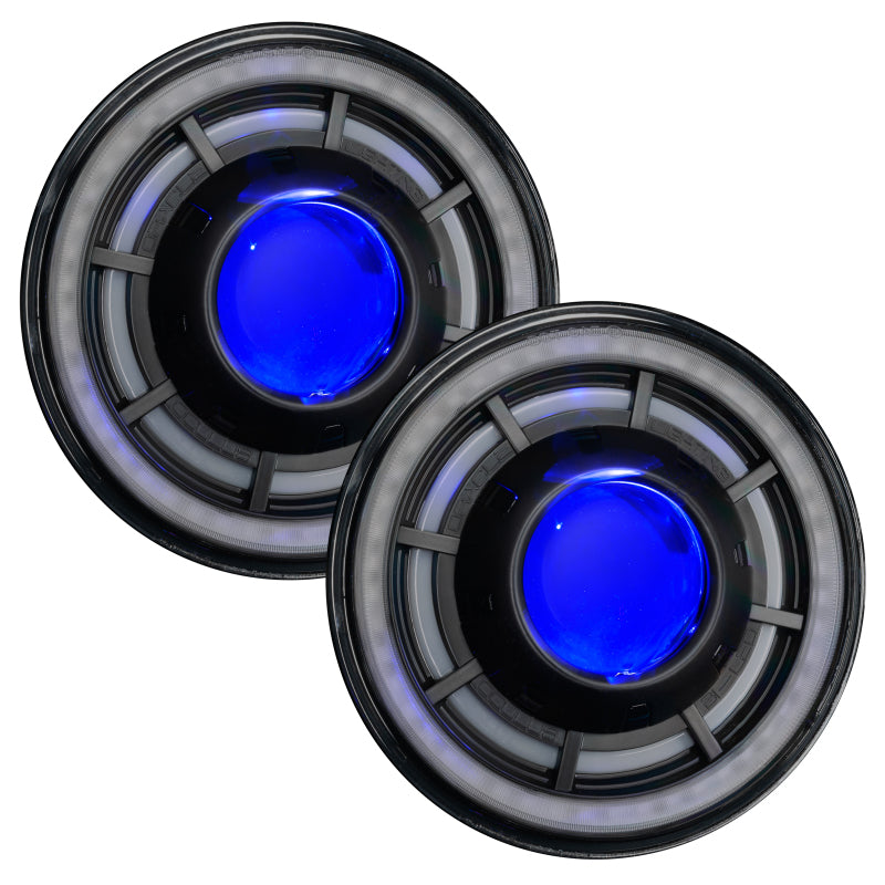 Oracle Oculus 7in ColorSHIFT Bi-LED Projector Headlights for Jeep Wrangler JK