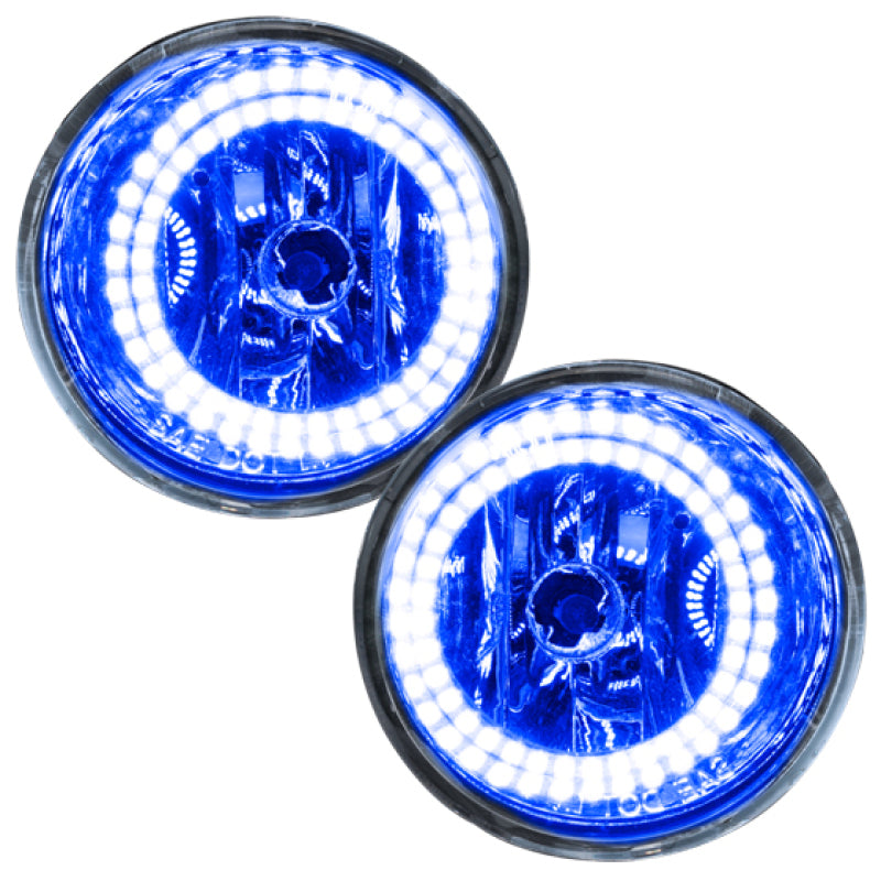 Oracle Lighting 04-15 Nissan Titan Pre-Assembled LED Halo Fog Lights -Blue SEE WARRANTY