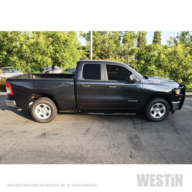 Westin 19-20 Ram 1500 Crew Cab E-Series 3 Nerf Step Bars - Black