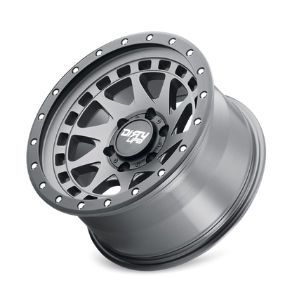 Dirty Life 9311 Enigma Pro 17x9/6x135 BP/-12mm Offset/87.1mm Hub Satin Graphite Wheel - Beadlock