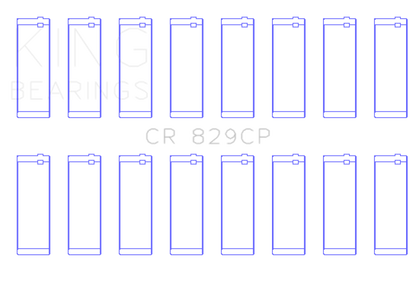 King IHC/FORD 420CI 6.9L / 445CI 7.3L 16V (Size Standard) Connecting Rod Bearing Set