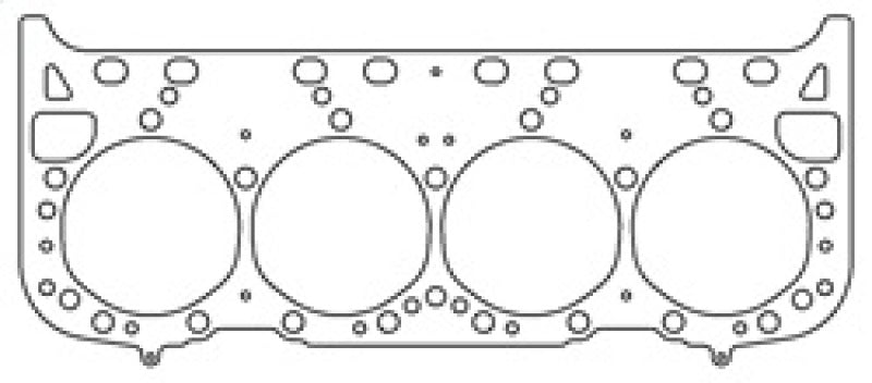 Cometic 92-96 GM LT1 Small Block 4.040 inch Bore .070 inch MLS-5 Head Gasket (w/Valve Pockets)