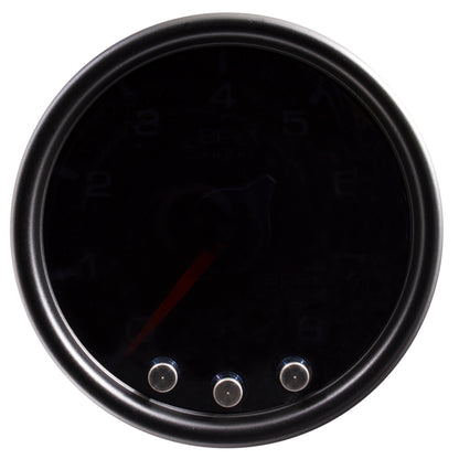 Autometer Spek-Pro Gauge Tach 2 1/16in 8K Rpm W/ Shift Light & Peak Mem Blk/Smoke/Blk