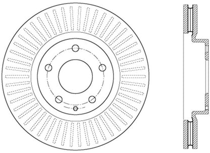 StopTech Performance Front Left Brake Rotor