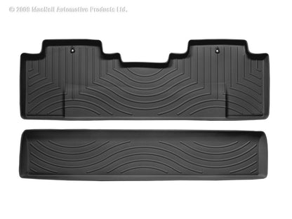 WeatherTech 06+ Honda Ridgeline Rear FloorLiner - Black