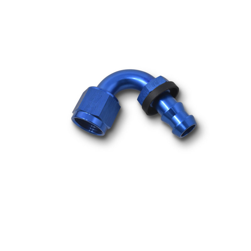 Russell Performance -6 AN Twist-Lok 120 Degree Hose End (9/16in Radius)