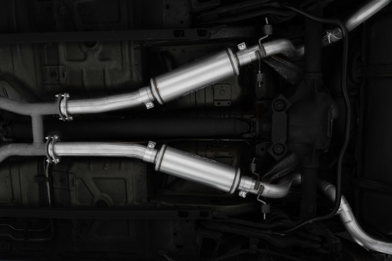 MBRP 99-04 Ford Mustang GT/Mach 1 2.5in Dual Split Rear AL Catback Exhaust w/ 3.5in Dual Wall Tips