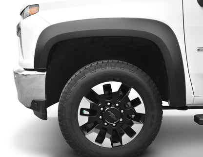 Bushwacker 2020 Chevrolet Silverado 2500/3500 Extend-A-Fender Style Flares 4pc - Black