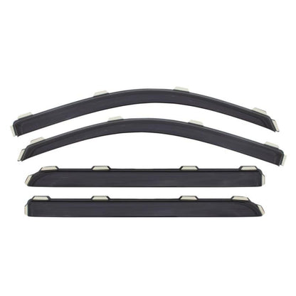 AVS 14-18 Toyota Corolla Ventvisor In-Channel Front & Rear Window Deflectors 4pc - Smoke