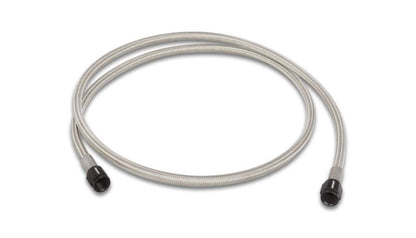 Vibrant - Univ Oil Feed Kit 2ft Teflon lined S.S. hose with two -3AN female fittings preassembled
