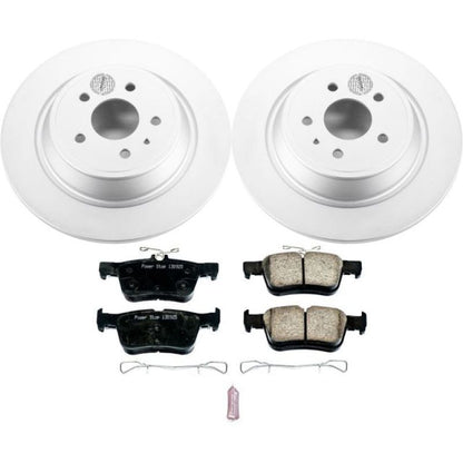 Power Stop 13-19 Ford Fusion Rear Z17 Evolution Geomet Coated Brake Kit