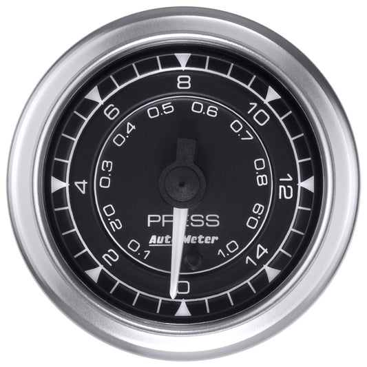 Autometer Chrono 2-1/16in 15PSI Pressure Gauge