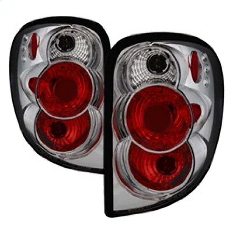 Spyder Dodge Caravan/Grand Caravan 01-07 Euro Style Tail Lights Chrome ALT-YD-DC01-C