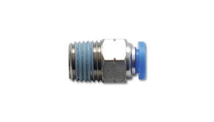 Vibrant - Male Straight Pneumatic Vacuum Fitting (1/8in NPT Thread) - for 1/4in (6mm) OD tubing