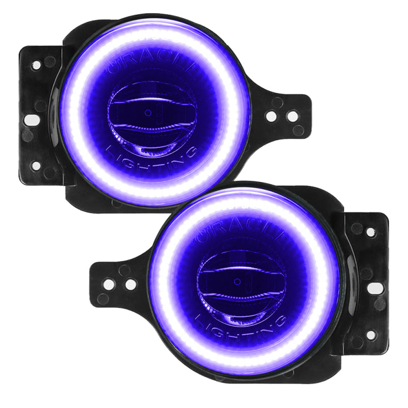 Oracle Jeep Wrangler JL/JT Sport High Performance W LED Fog Lights - w/o Controller