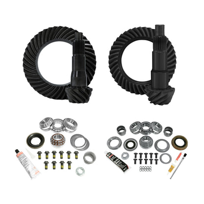 Yukon Gear & Install Kit Package For Jeep JL Non-Rubicon w/ D30 FR & D35 RR in a 5.13 Ratio