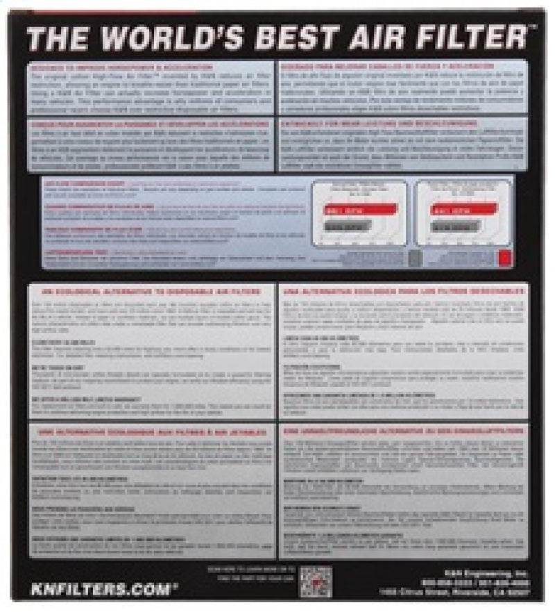 K&N Replacement Air Filter TOYOTA RAV-4 2006-2010