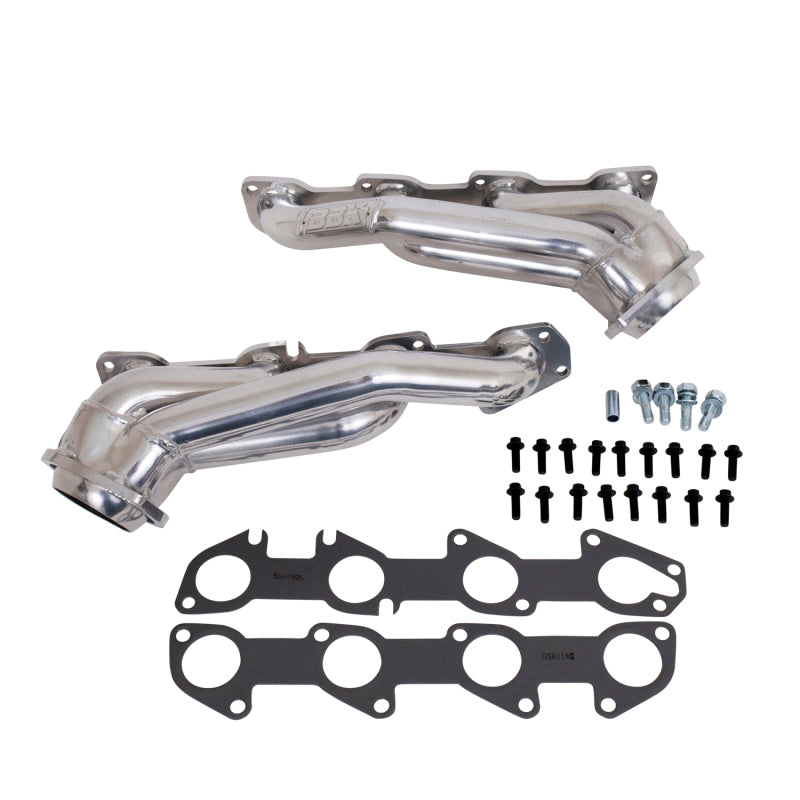 BBK 05-15 Dodge Challenger Charger 5.7 Hemi Shorty Tuned Length Exhaust Headers 1-3/4 Silver Ceramic