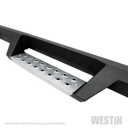 Westin 07-18 Jeep Wrangler JK 2dr. HDX Stainless Drop Nerf Step Bars - Tex. Blk