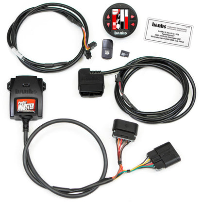 Banks Power Pedal Monster Throttle Sensitivity Booster w/ iDash Datamonster - 07.5-19 GM 2500/3500