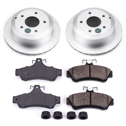 Power Stop 05-06 Pontiac GTO Rear Z17 Evolution Geomet Coated Brake Kit