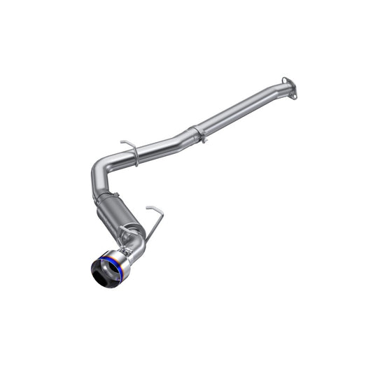 MBRP 12-22 Subaru BRZ 17-22 Toyota GR86 Stainless Steel 3in Cat-Back-Single Rear Exit w Burnt Tip