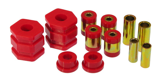 Prothane 96-00 Honda Civic Front Upper/Lower Control Arm Bushings - Red