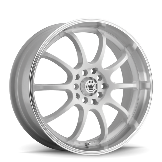 Konig Lightning 16x7 10x100/114.3 ET40 White/Machine Lip