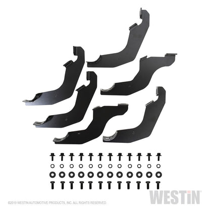 Westin 19-20 Ford Ranger SuperCrew E-Series 3 Nerf Step Bars - Black