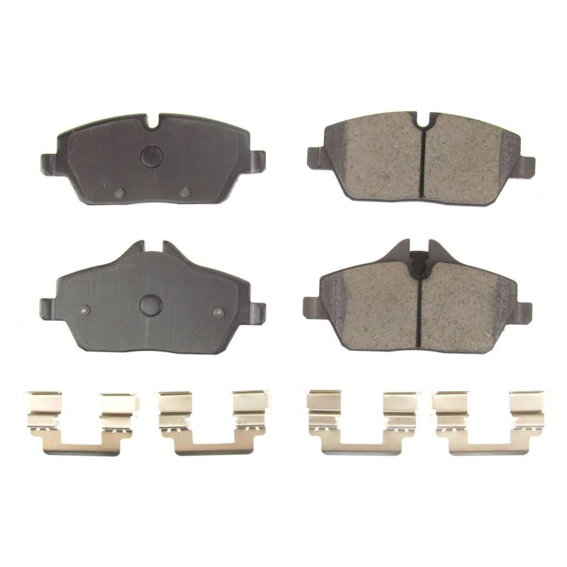 Power Stop 14-18 BMW i3 Front Z17 Evolution Ceramic Brake Pads w/Hardware