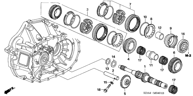 Honda - K-Series Transmission Distance Collar (28x35x24)