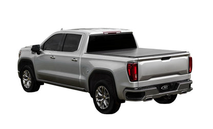 Access LOMAX Tri-Fold Cover 2019+ Chev/GMC Full Size 1500 5ft 8in Standard Bed - Matte Black