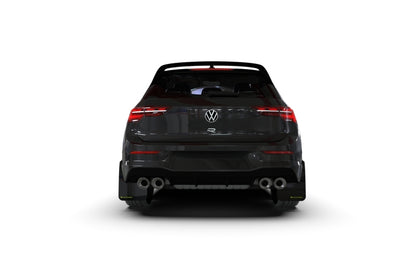 Rally Armor 22-24 VW MK8 Golf GTI/R Black UR Mud Flap w/Red Logo