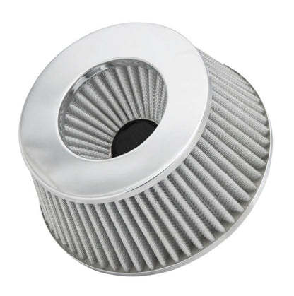 Spectre Adjustable Conical Air Filter 2-1/2in. Tall (Fits 3in. / 3-1/2in. / 4in. Tubes) - White