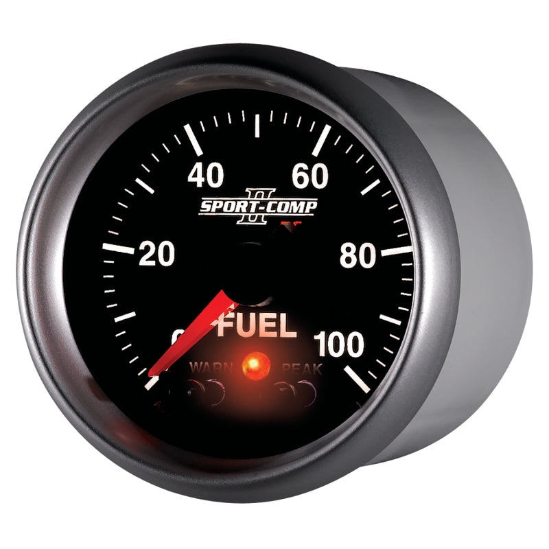 Autometer Sport-Comp II 52mm 0-100 PSI Fuel Pressure Gauge