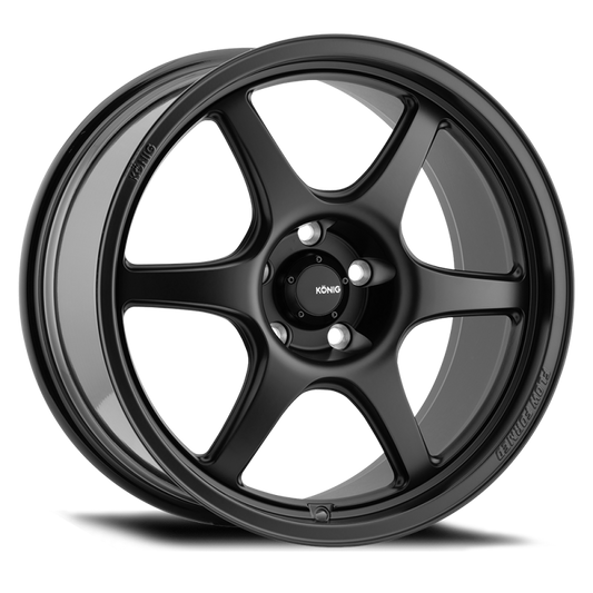 Konig Hexaform 17x9 5x100 ET40 Matte Black