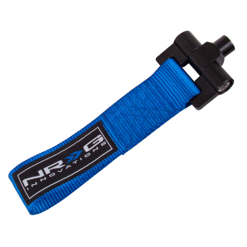 NRG Bolt-In Tow Strap Blue - Scion TC 2011-2013 / Scion XB 07-12 (5000lb. Limit)