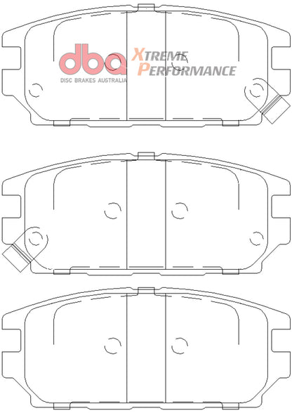 DBA 1994 Eagle Talon TSi (1st Gen) AWD XP Performance Front Brake Pads