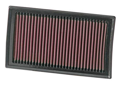 K&N Replacement Panel Air Filter 2005 Renault Clio III 1.4L 9.25in OS L x 5.5in OS W x 1.125in H