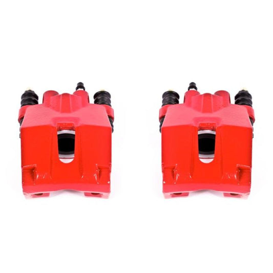 Power Stop 04-11 Ford F-150 Rear Red Calipers w/o Brackets - Pair