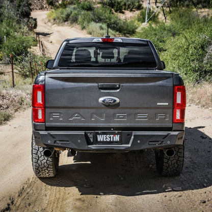 Westin 19-20 Ford Ranger Pro-Series Rear Bumper - Textured Black