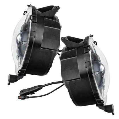 Oracle Oculus Bi-LED Projector Headlights for Jeep JL/Gladiator JT Satin Silver 5500K