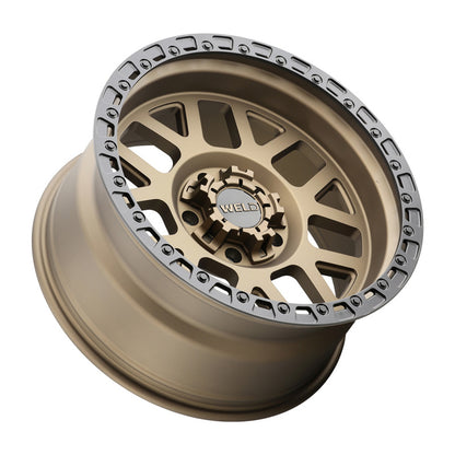 Weld Off-Road W115 17X9 Cinch 6X135 6X139.7 ET-12 BS4.50 Satin Bronze / Satin Black 106.1