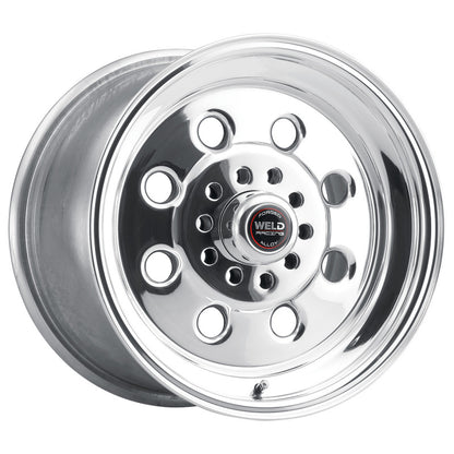 Weld Draglite 15x12 / 5x4.5 & 5x4.75 BP / 7.5in. BS Polished Wheel - Non-Beadlock