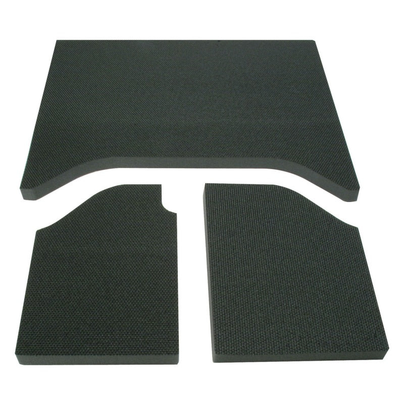 DEI 07-10 Jeep Wrangler JK 2-Door Boom Mat Headliner - 3 Piece - Black