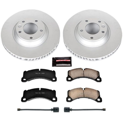 Power Stop 11-18 Porsche Cayenne Front Z23 Evolution Sport Coated Brake Kit