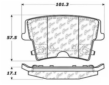 StopTech Sport Brake Pads w/Shims and Hardware