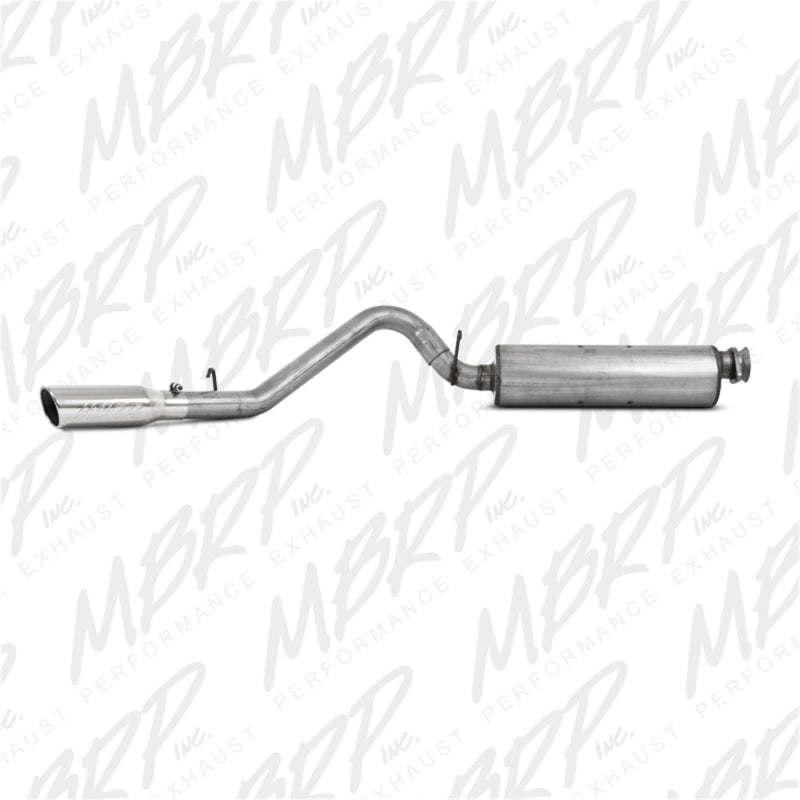 MBRP 2000-2006 Jeep Wrangler (JK) Inline-4 2.5L Inline-6 4.0L Cat Back Single Side