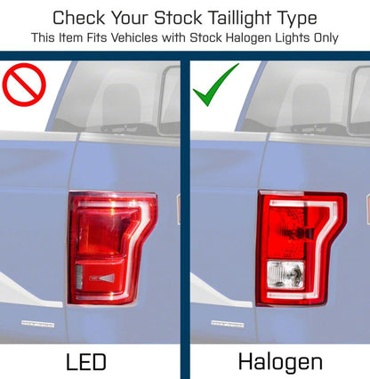 Raxiom 15-17 Ford F-150 G3 LED Tail Lights- Blk Housing (Clear Lens)